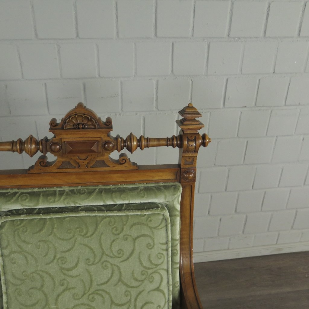 Set Sessel Gründerzeit 1880 Nussbaum