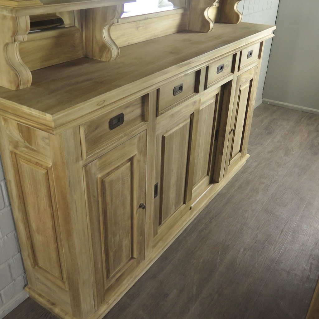 Hausbar Theke Teakholz 2,06 m