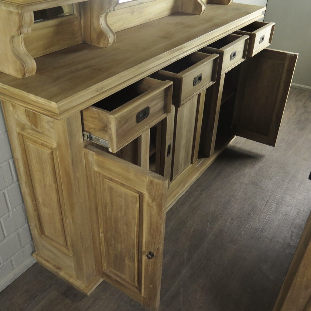 Hausbar Theke Teakholz 2,06 m
