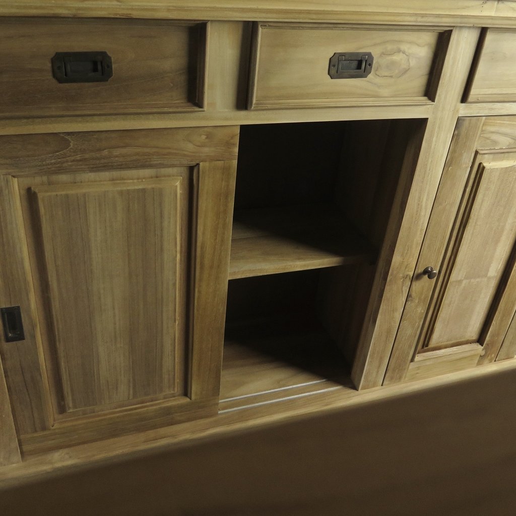 Hausbar Theke Teakholz 2,06 m