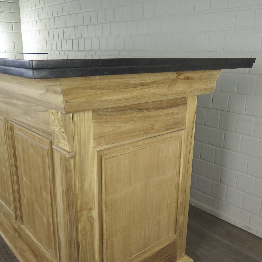 Empire Bar Theke Teakholz 2,32 m