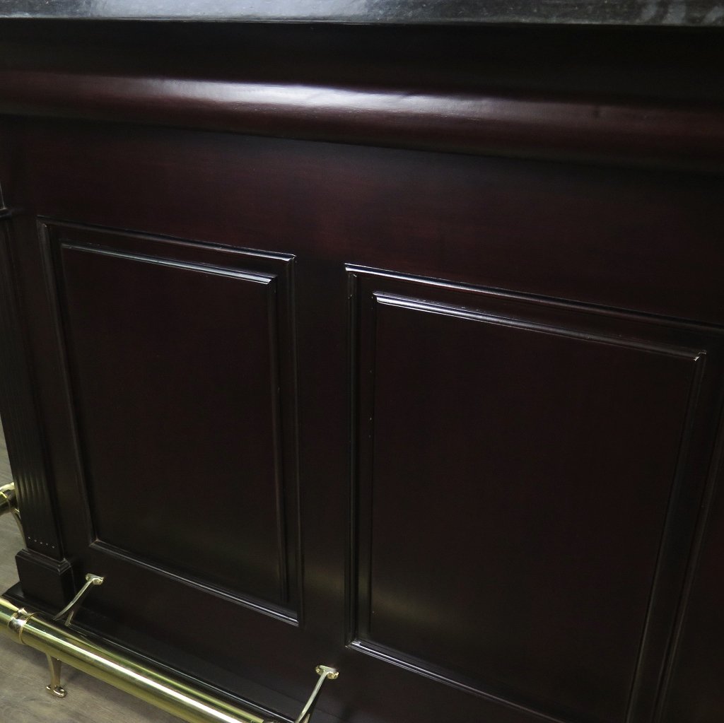 Empire Bar Theke Mahagoni 2,32 m