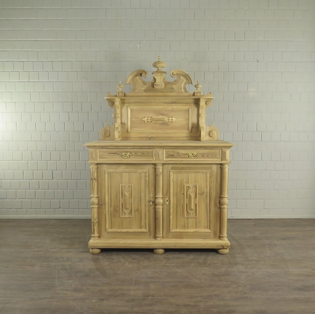 Buffetschrank Schrank Gründerzeit 1880 Kiefer