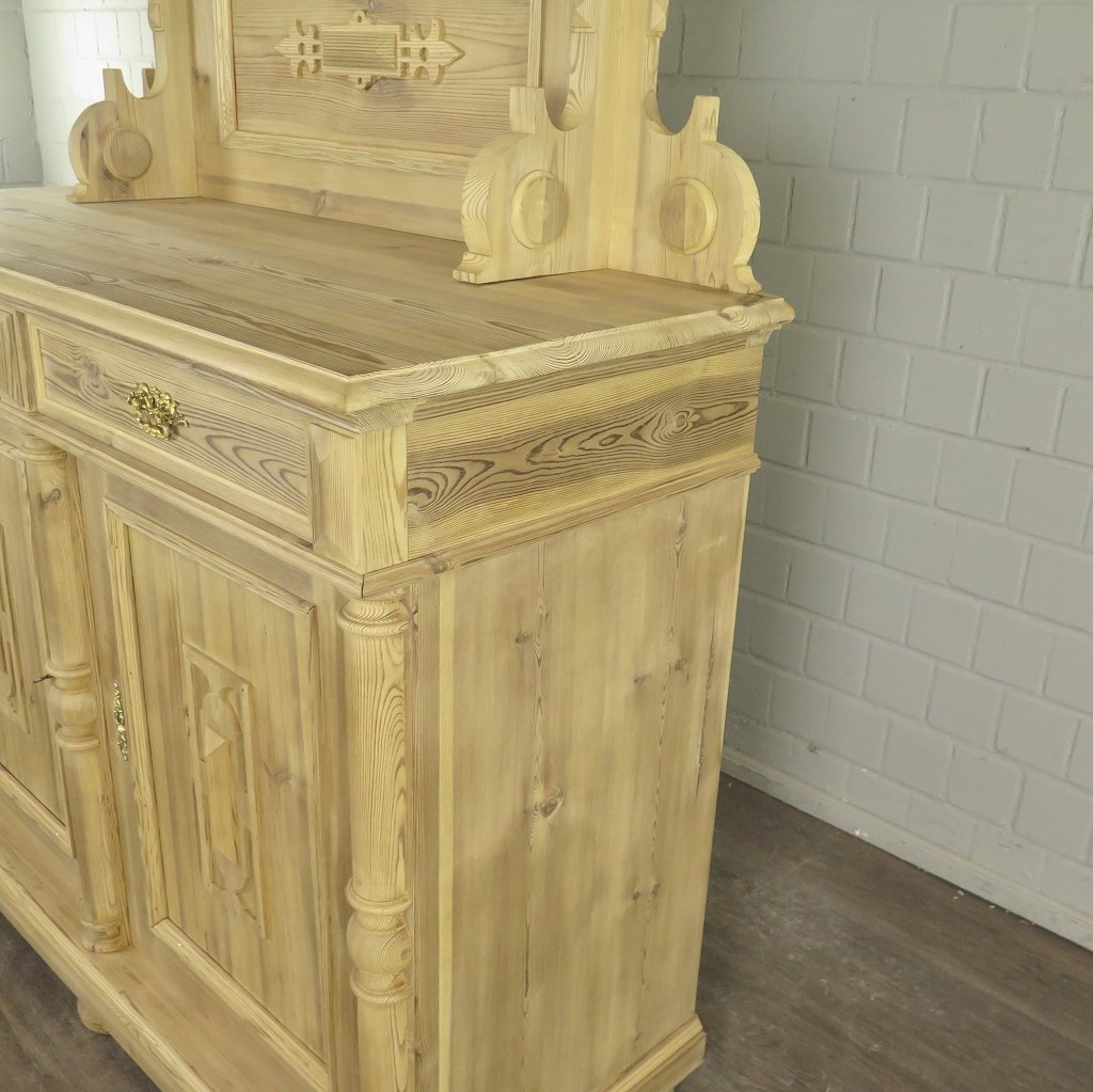 Buffetschrank Schrank Gründerzeit 1880 Kiefer