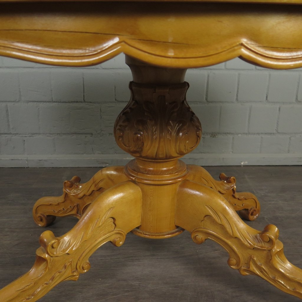 Couchtisch Wohnzimmertisch Gründerzeitstil 1,50 m x 0,90 m Nussbaum