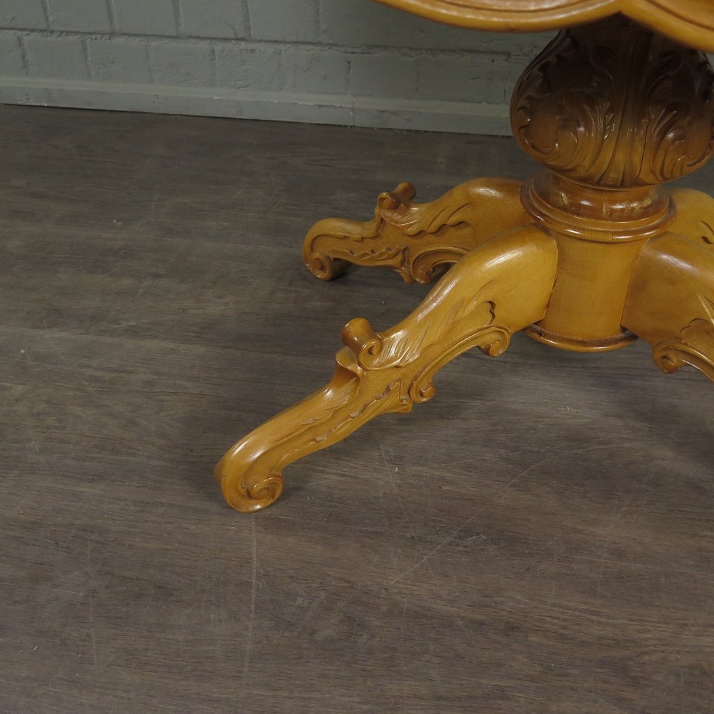 Couchtisch Wohnzimmertisch Gründerzeitstil 1,50 m x 0,90 m Nussbaum