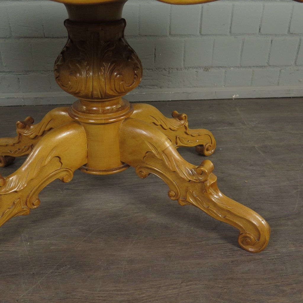 Couchtisch Wohnzimmertisch Gründerzeitstil 1,50 m x 0,90 m Nussbaum