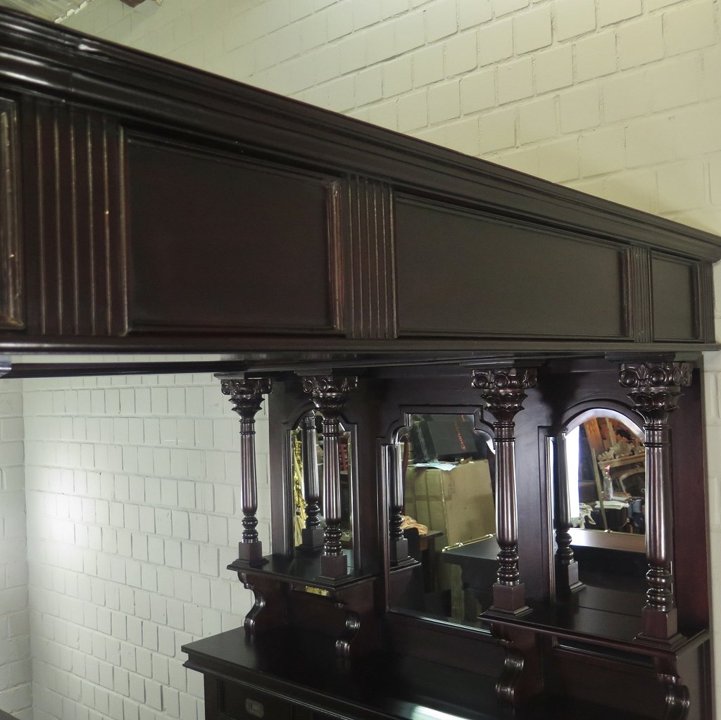 Hausbar Theke Mahagoni 1,70 m