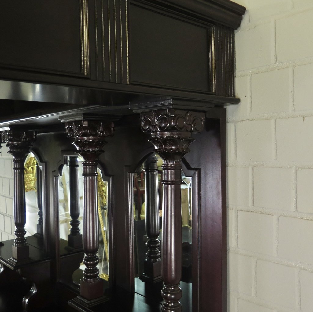Hausbar Theke Mahagoni 1,70 m