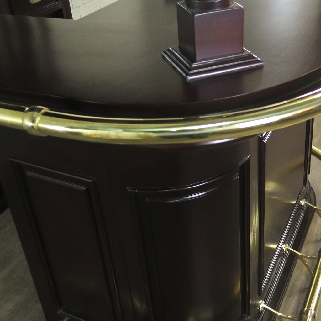 Hausbar Theke Mahagoni 1,70 m