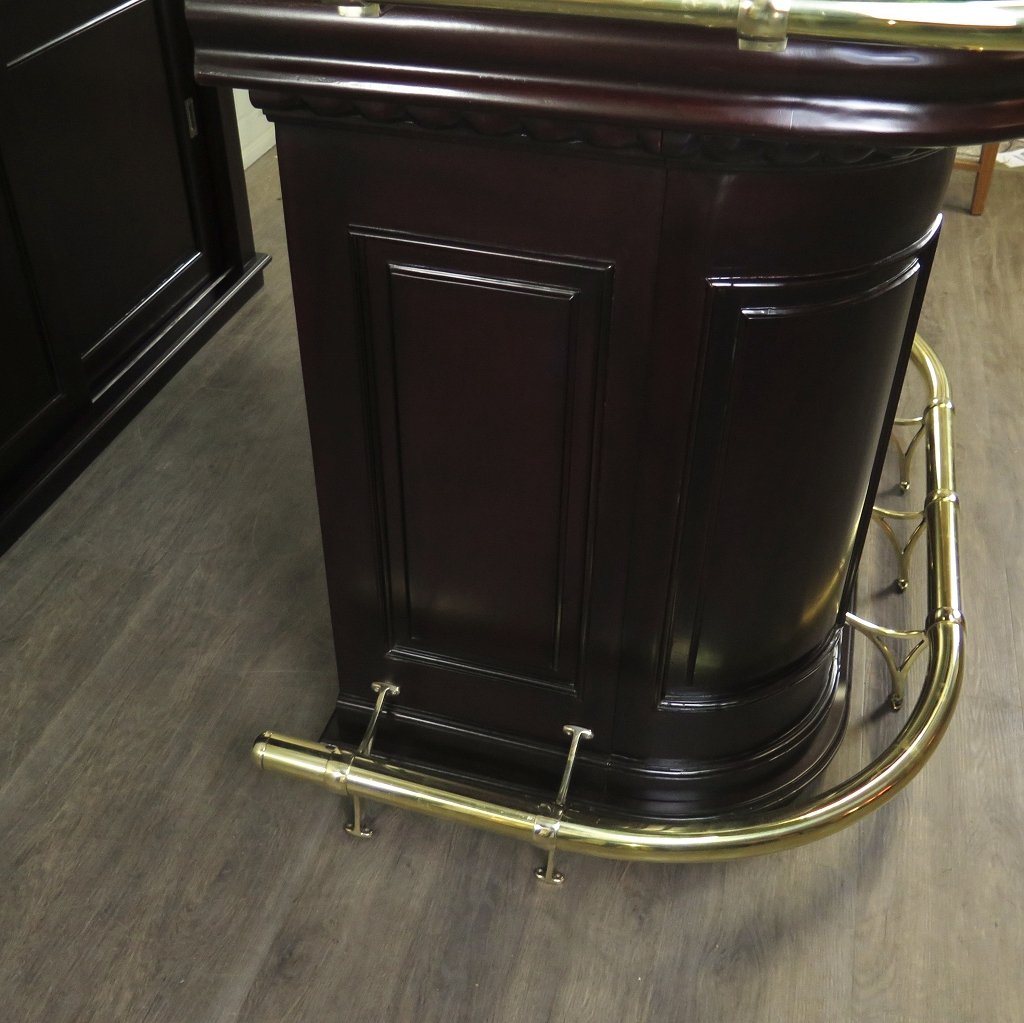 Hausbar Theke Mahagoni 1,70 m