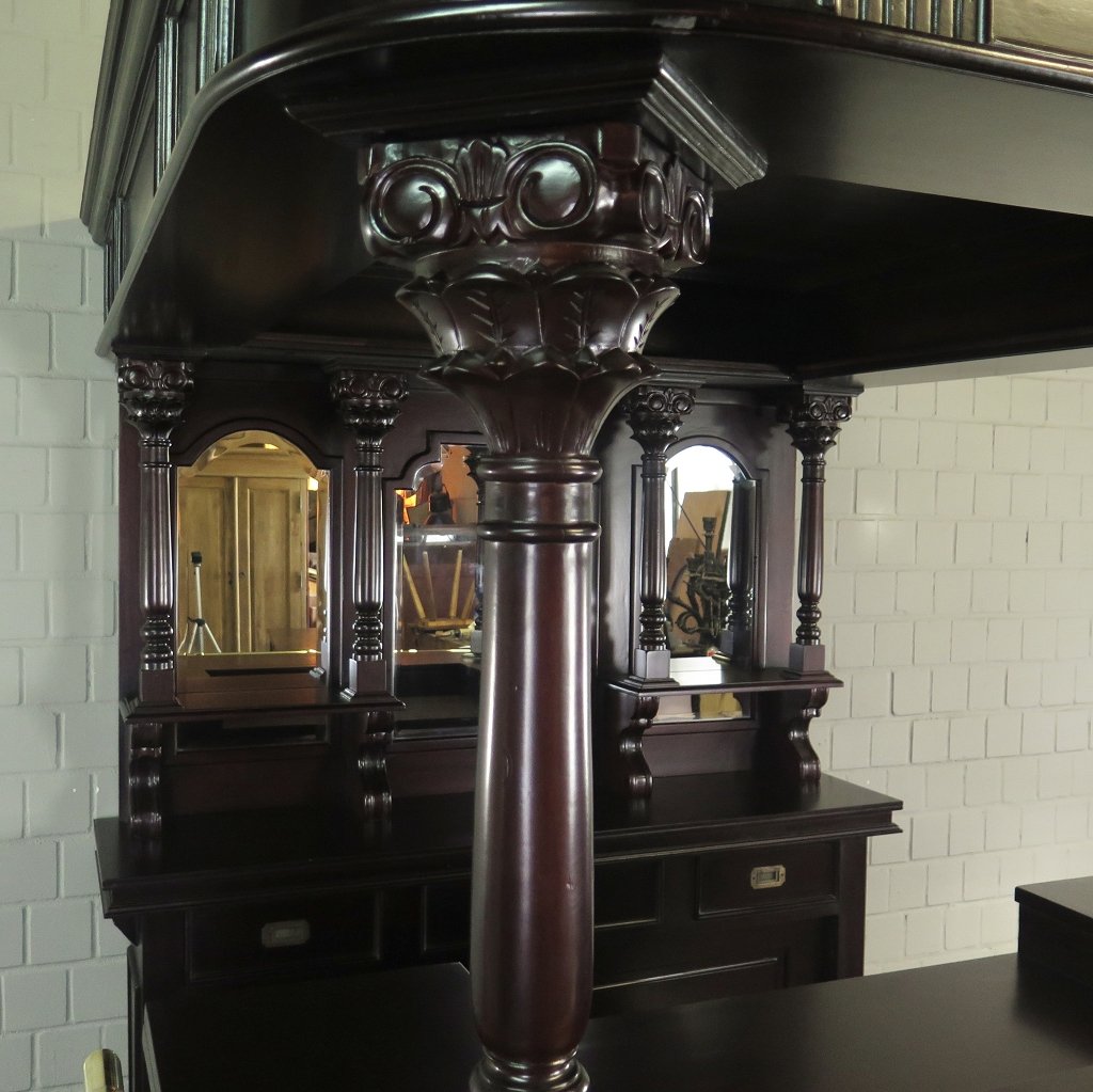Hausbar Theke Mahagoni 1,70 m