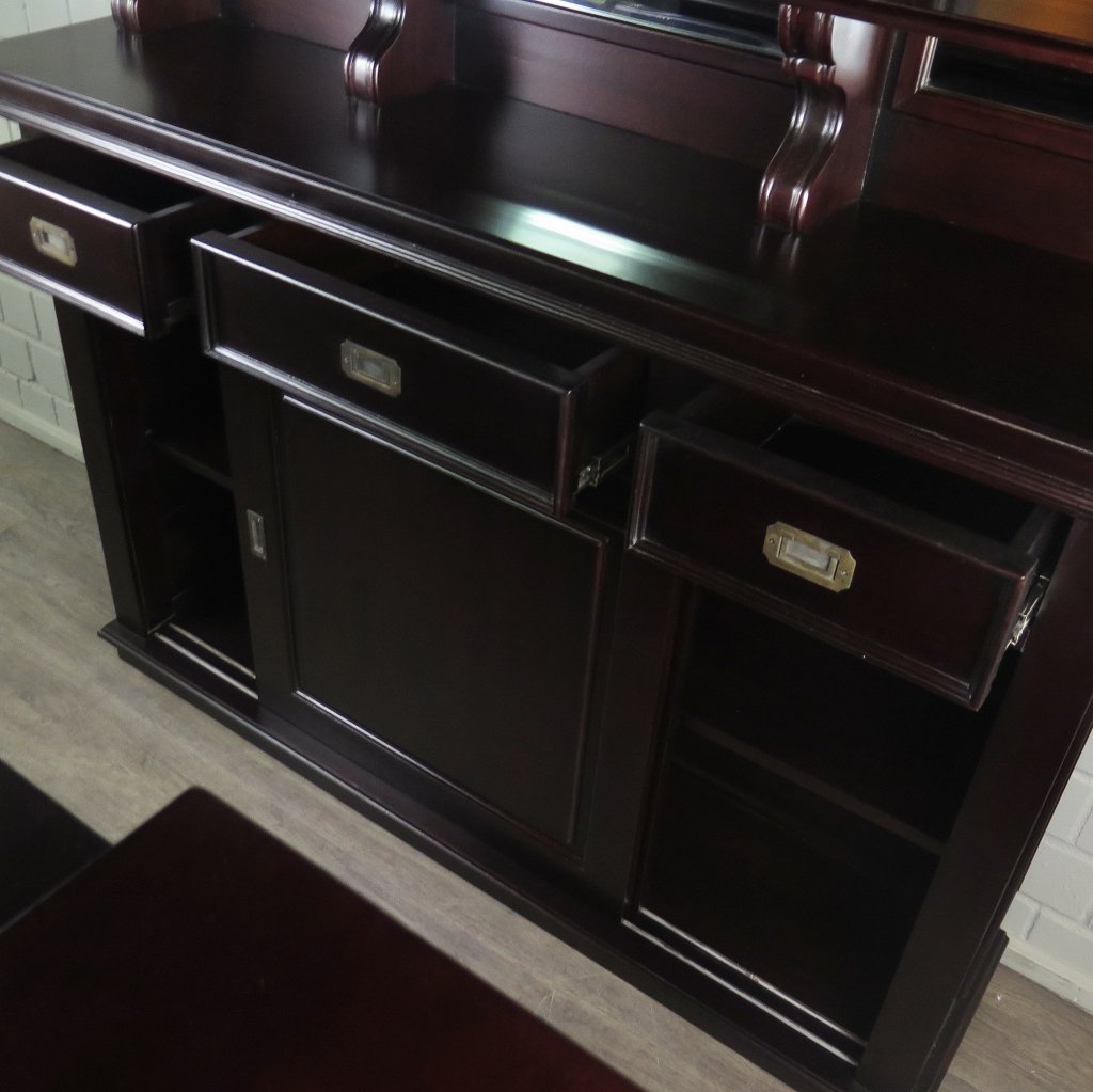 Hausbar Theke Mahagoni 1,70 m