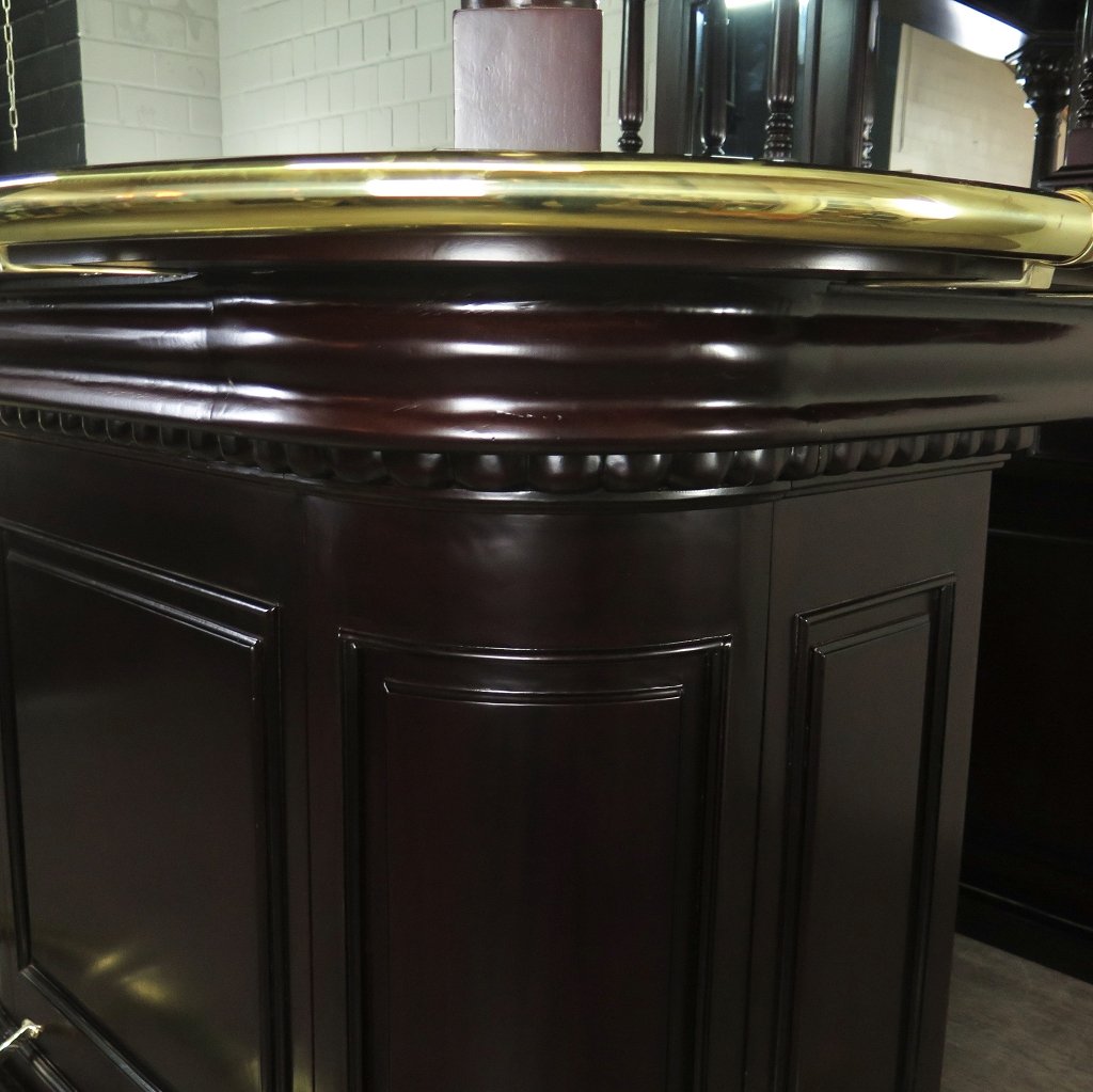 Hausbar Theke Mahagoni 1,70 m