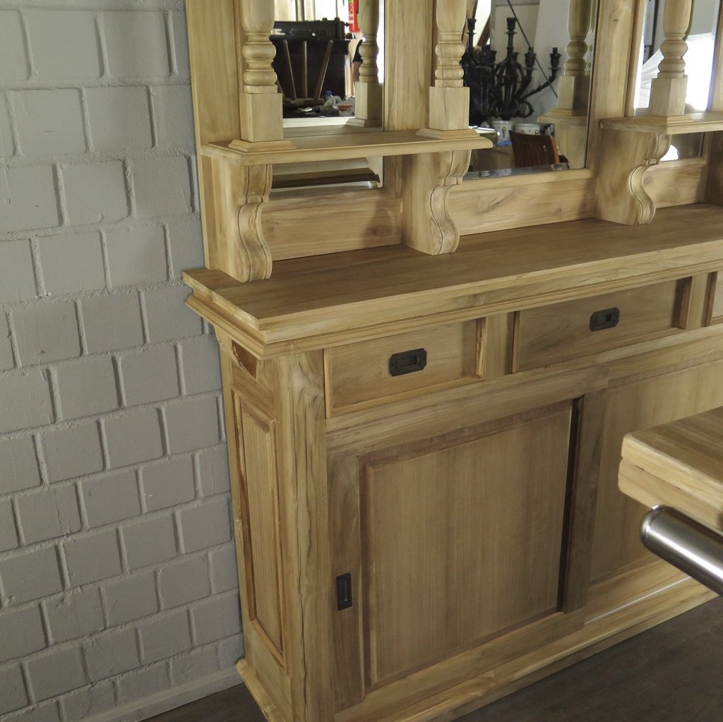 Hausbar Theke Teakholz 1,70 m