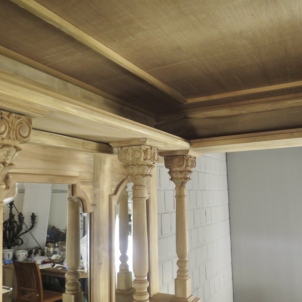 Hausbar Theke Teakholz 1,70 m