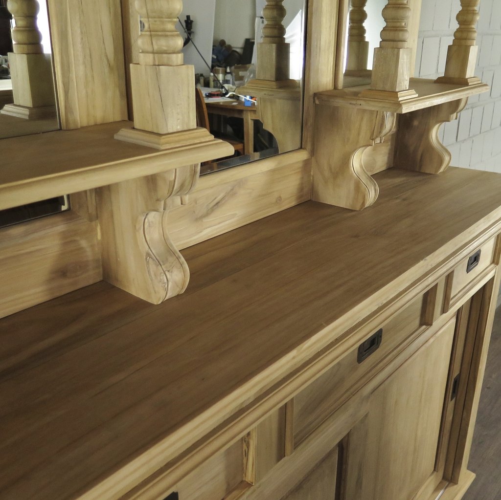 Hausbar Theke Teakholz 1,70 m