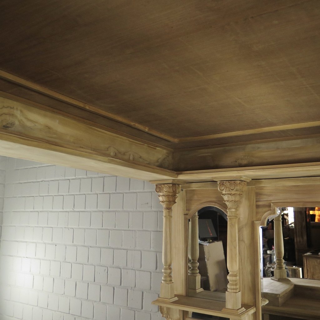 Hausbar Theke Teakholz 1,70 m