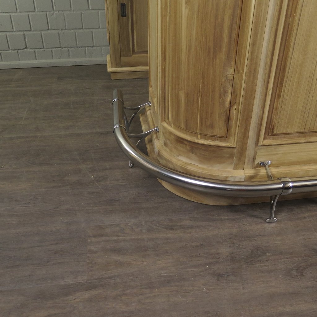 Hausbar Theke Teakholz 1,70 m