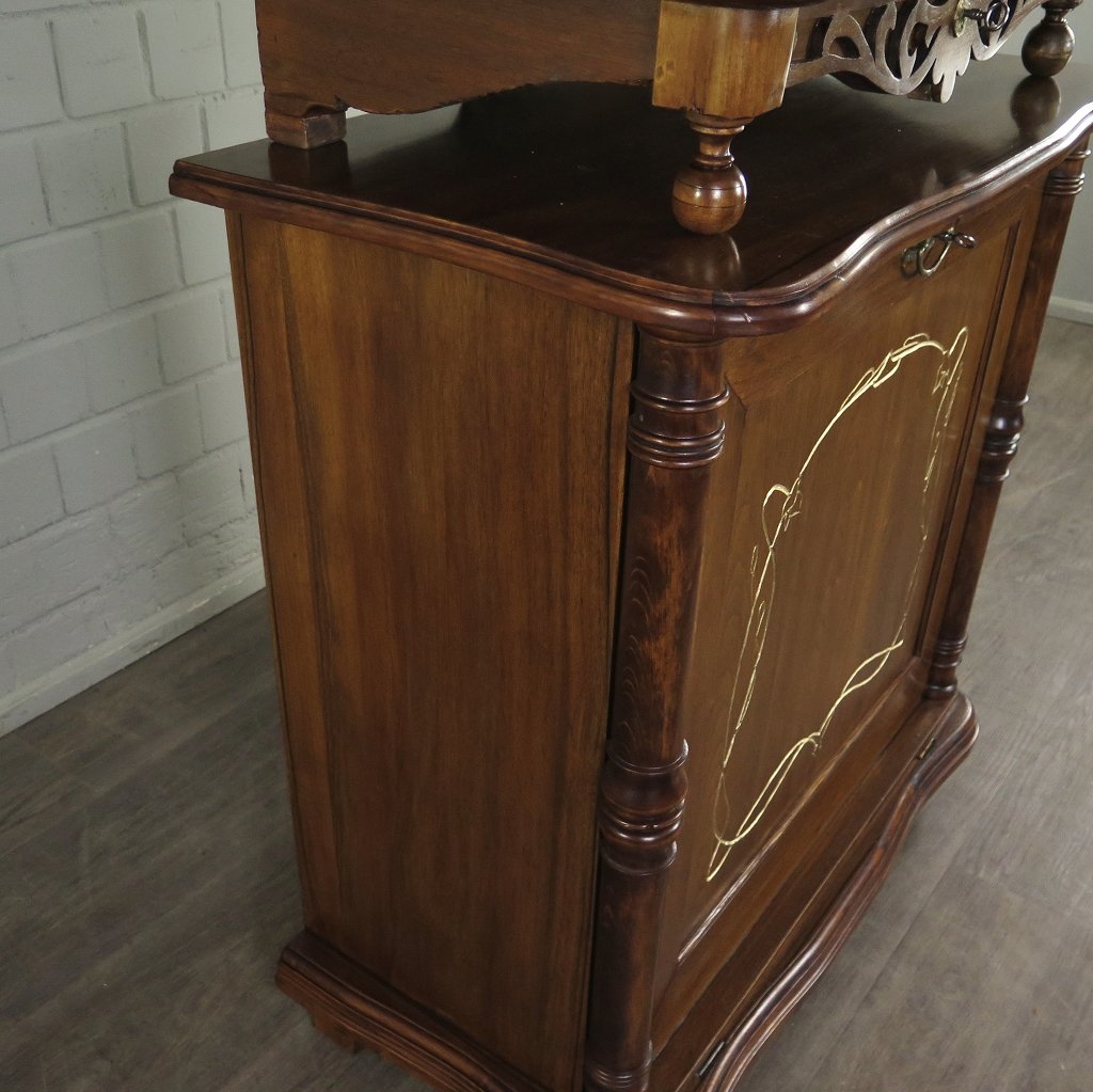Spieluhr Lochmann Musik-Automat Gründerzeit 1890 Nussbaum