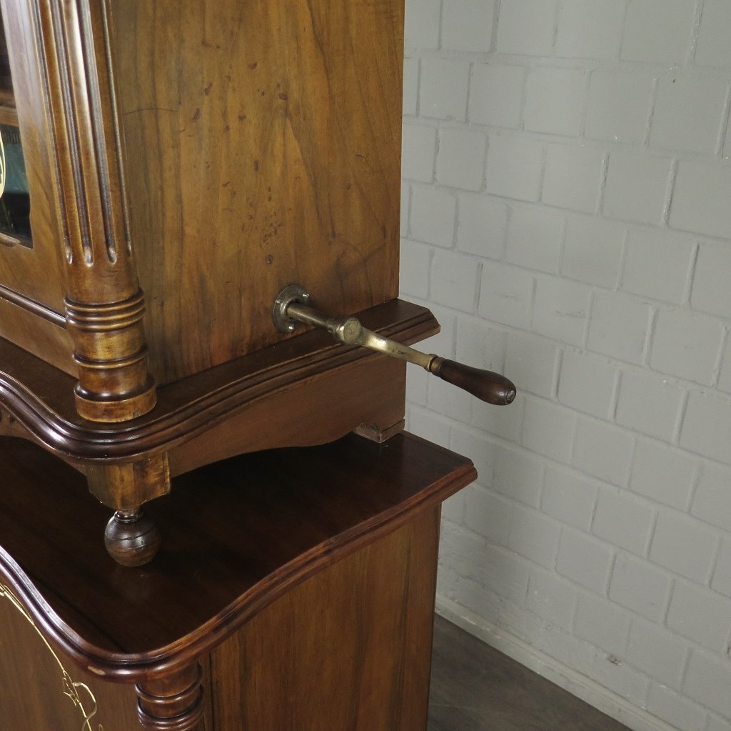 Spieluhr Lochmann Musik-Automat Gründerzeit 1890 Nussbaum