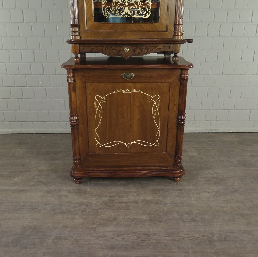 Spieluhr Lochmann Musik-Automat Gründerzeit 1890 Nussbaum