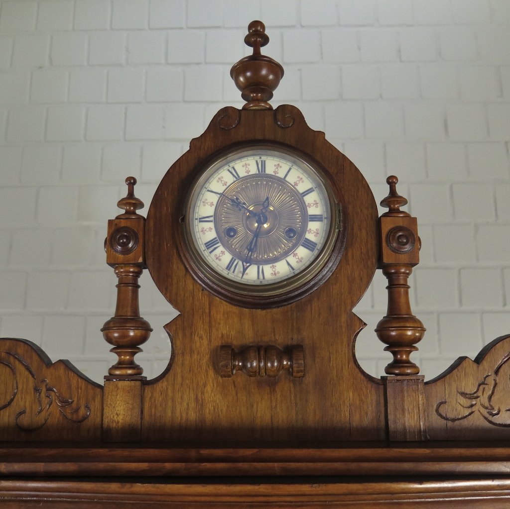 Spieluhr Lochmann Musik-Automat Gründerzeit 1890 Nussbaum