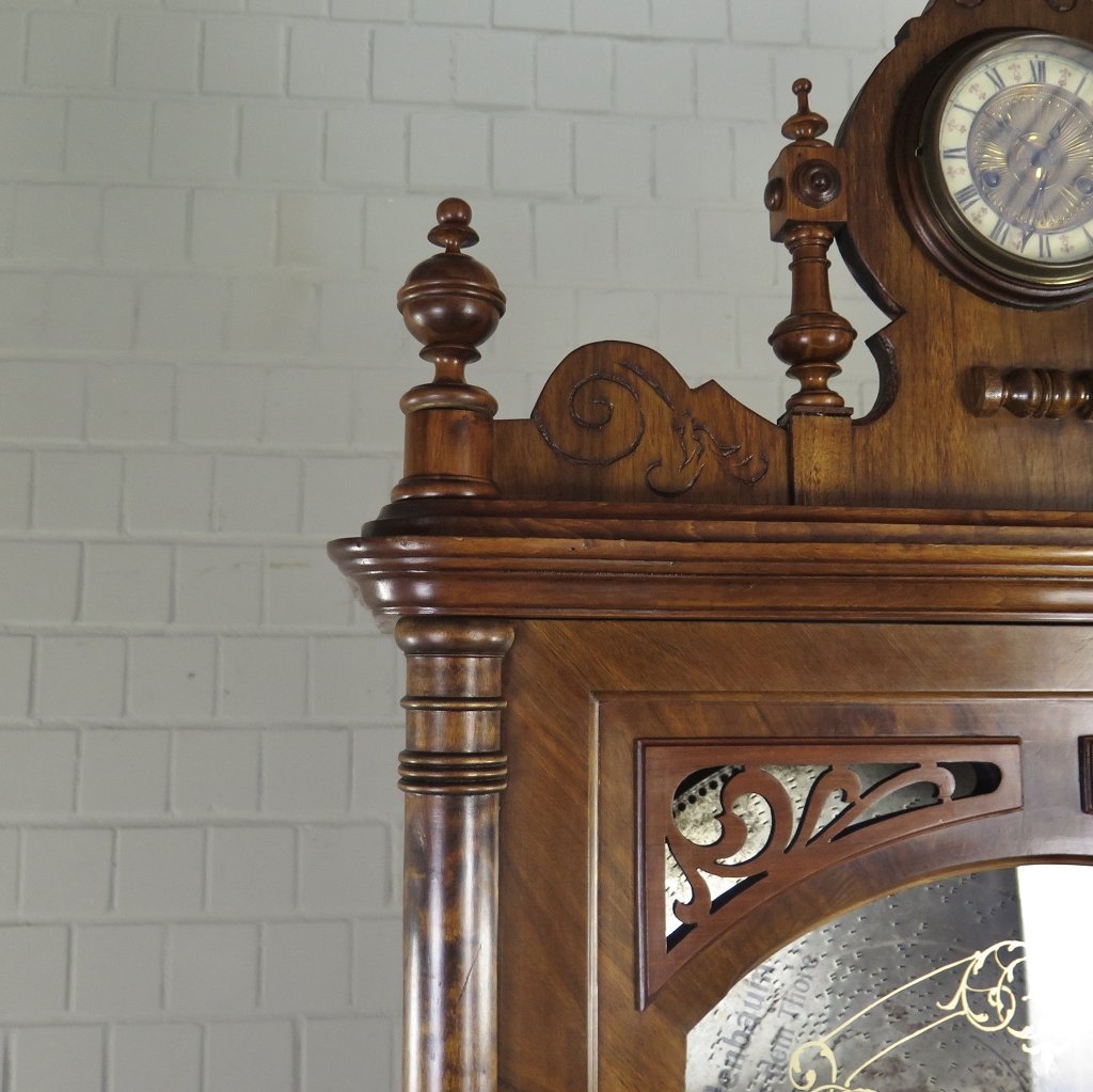 Spieluhr Lochmann Musik-Automat Gründerzeit 1890 Nussbaum
