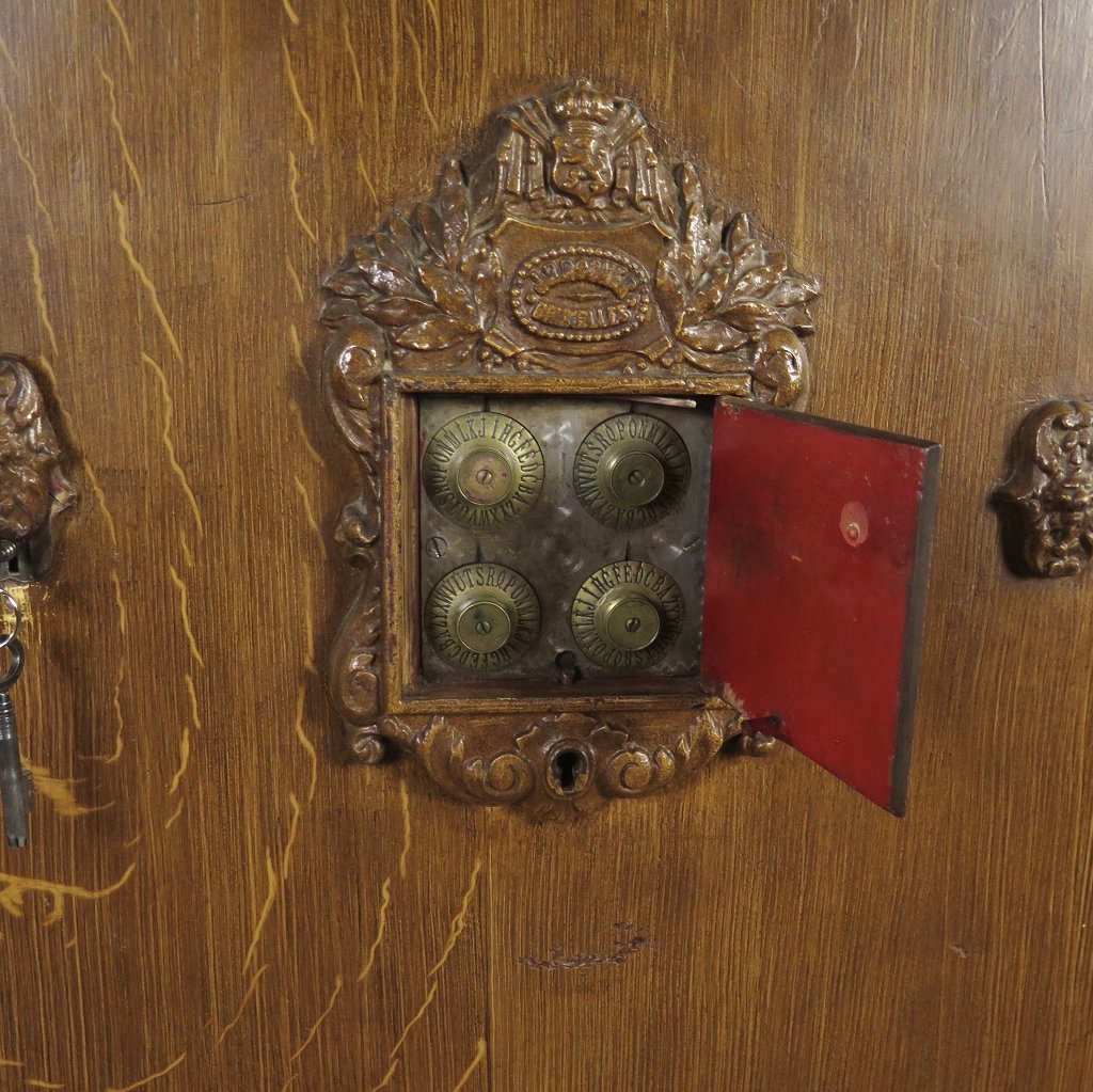 Tresor Panzerschrank Gründerzeit 1880 J. B. Rocher