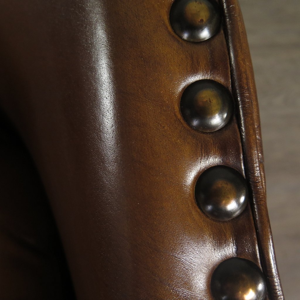 Loungesessel Sessel Leder 0,80 m Braun