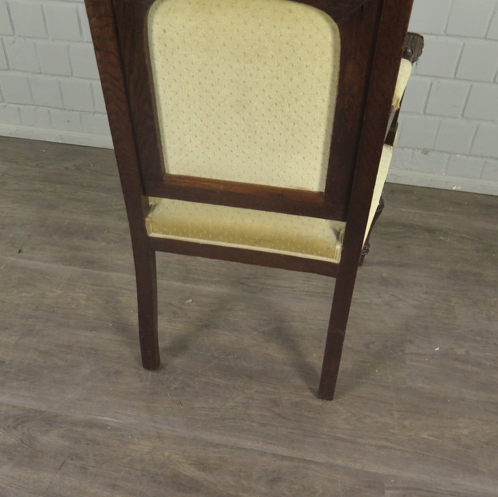 Set Stühle Stuhl Gründerzeit 1880 Eiche