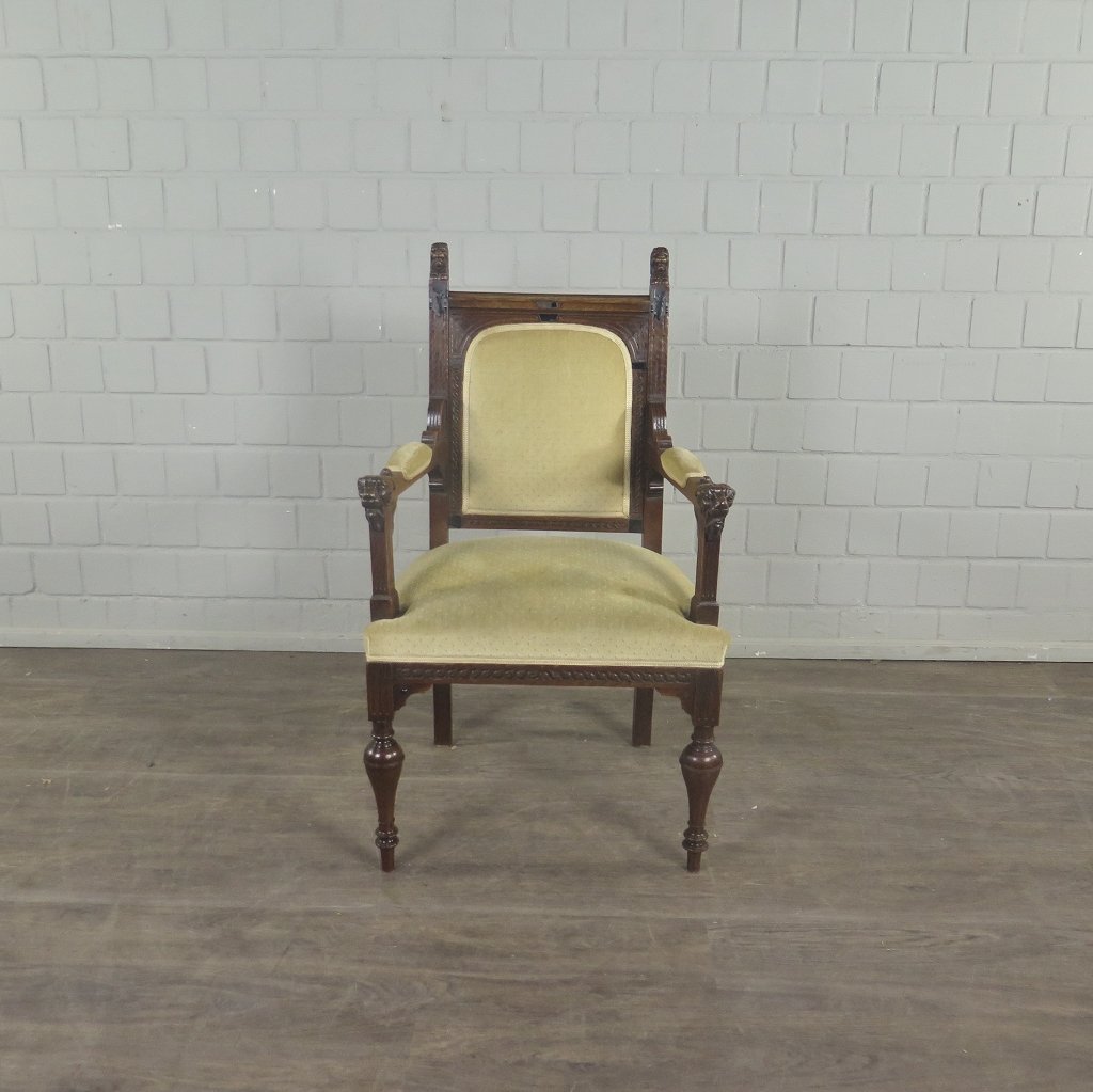 Set Stühle Stuhl Gründerzeit 1880 Eiche