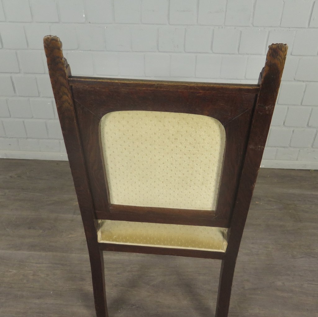 Set Stühle Stuhl Gründerzeit 1880 Eiche