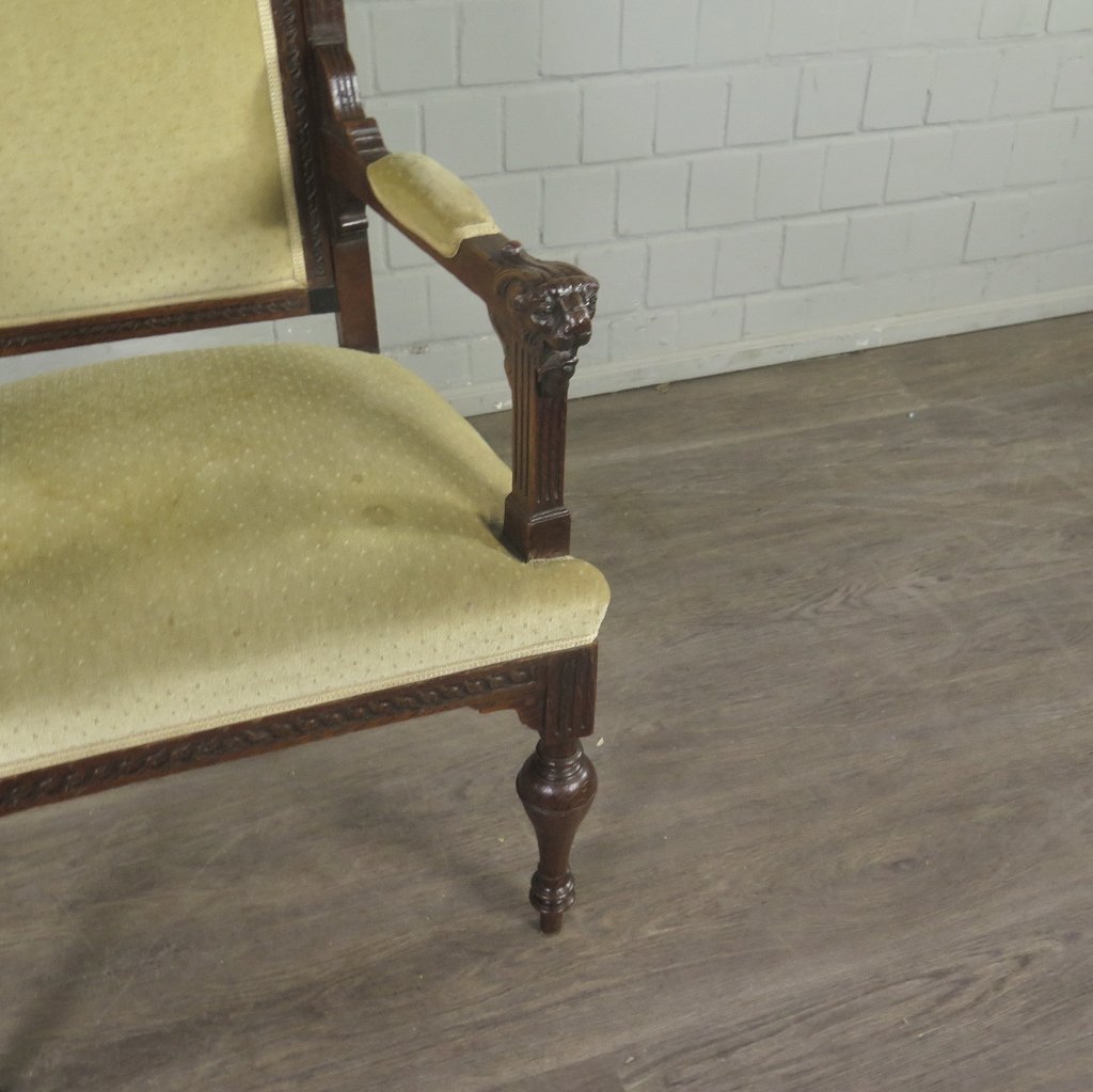 Set Stühle Stuhl Gründerzeit 1880 Eiche