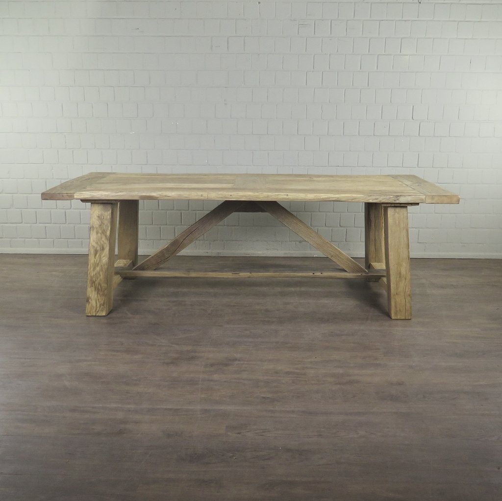 Esstisch Tisch Alteiche 2,44 m x 1,03 m