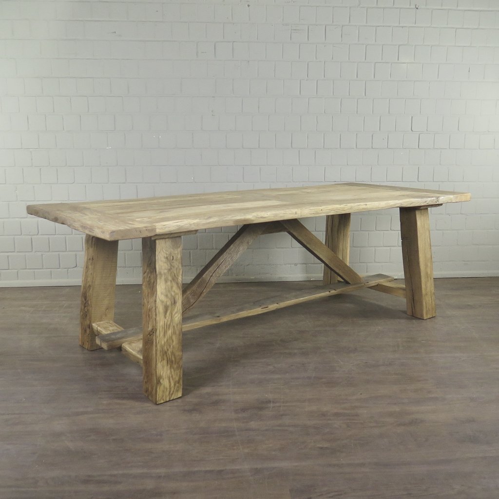 Esstisch Tisch Alteiche 2,44 m x 1,03 m 