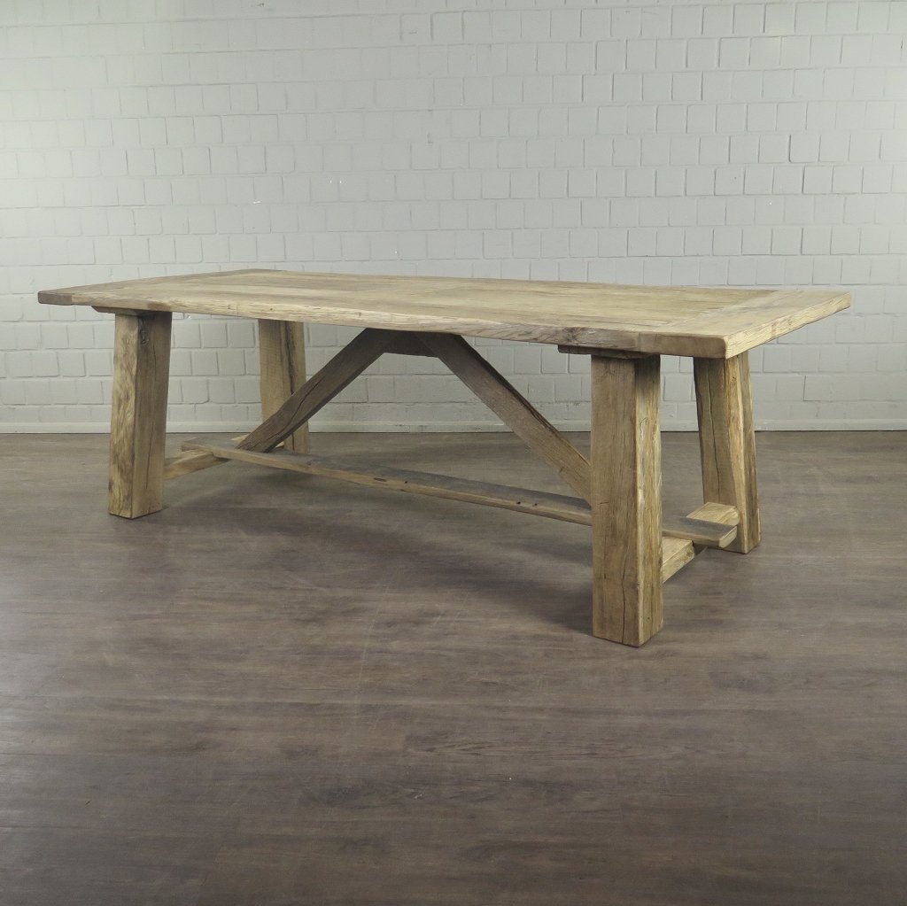 Esstisch Tisch Alteiche 2,44 m x 1,03 m