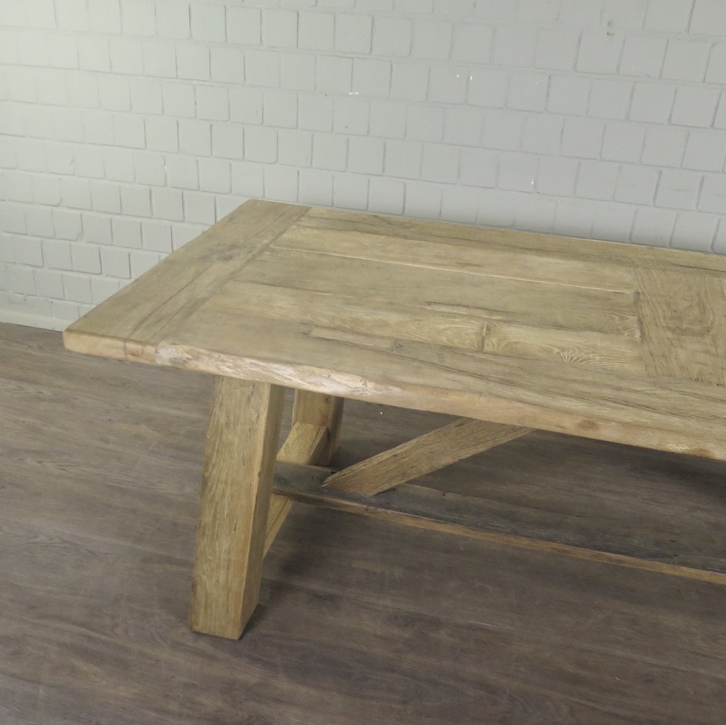 Esstisch Tisch Alteiche 2,44 m x 1,03 m