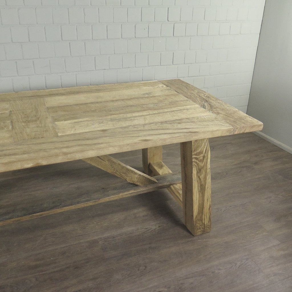 Esstisch Tisch Alteiche 2,44 m x 1,03 m