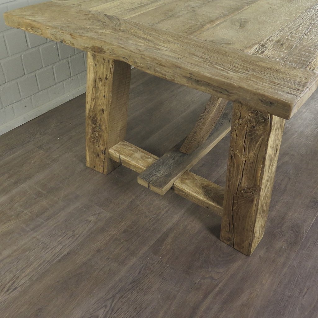 Esstisch Tisch Alteiche 2,44 m x 1,03 m
