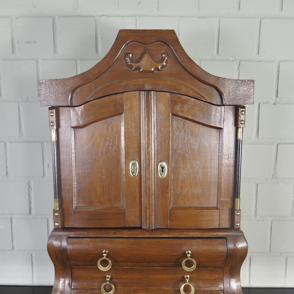 Miniaturkabinettschrank Modellschrank Eiche 0,52 m
