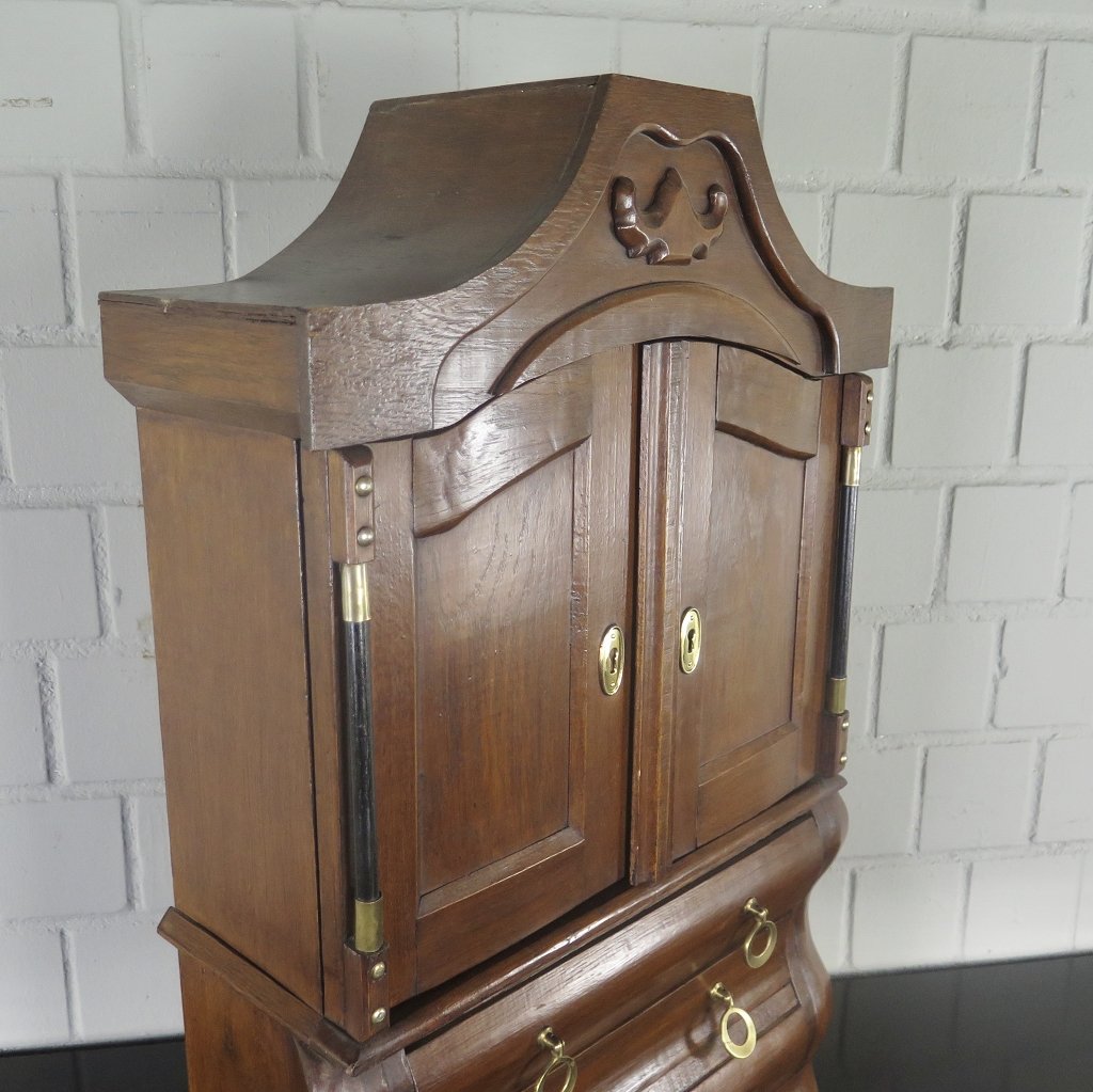 Miniaturkabinettschrank Modellschrank Eiche 0,52 m