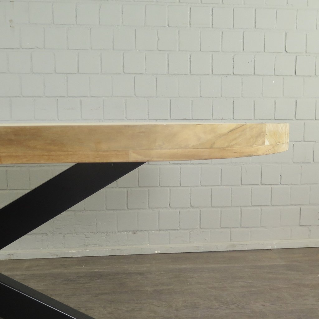 Esstisch Tisch Teakholz Oval 2,00 m x 0,90 m