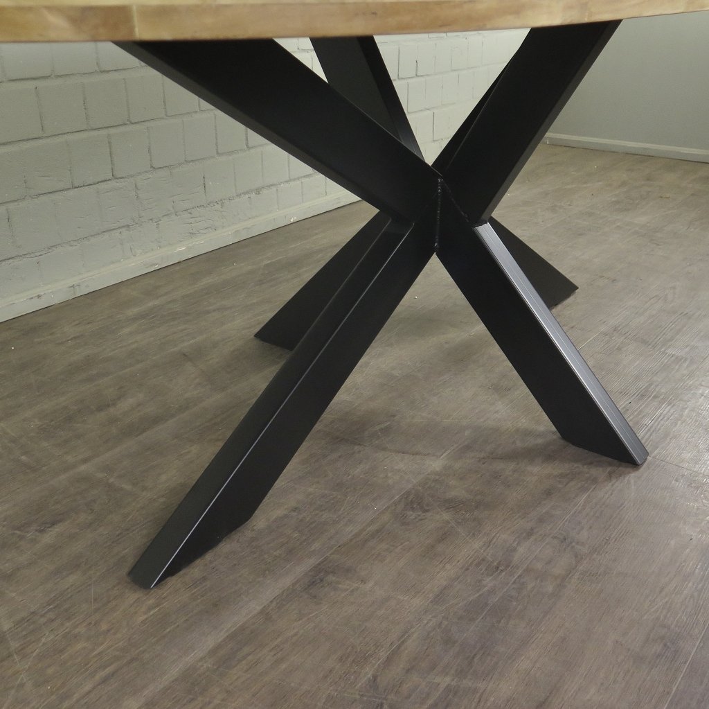 Esstisch Tisch Teakholz Oval 2,00 m x 0,90 m