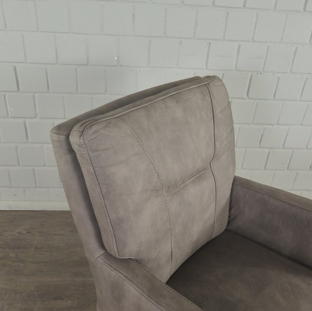 Stuhl / Sessel auf Rollen Taupe