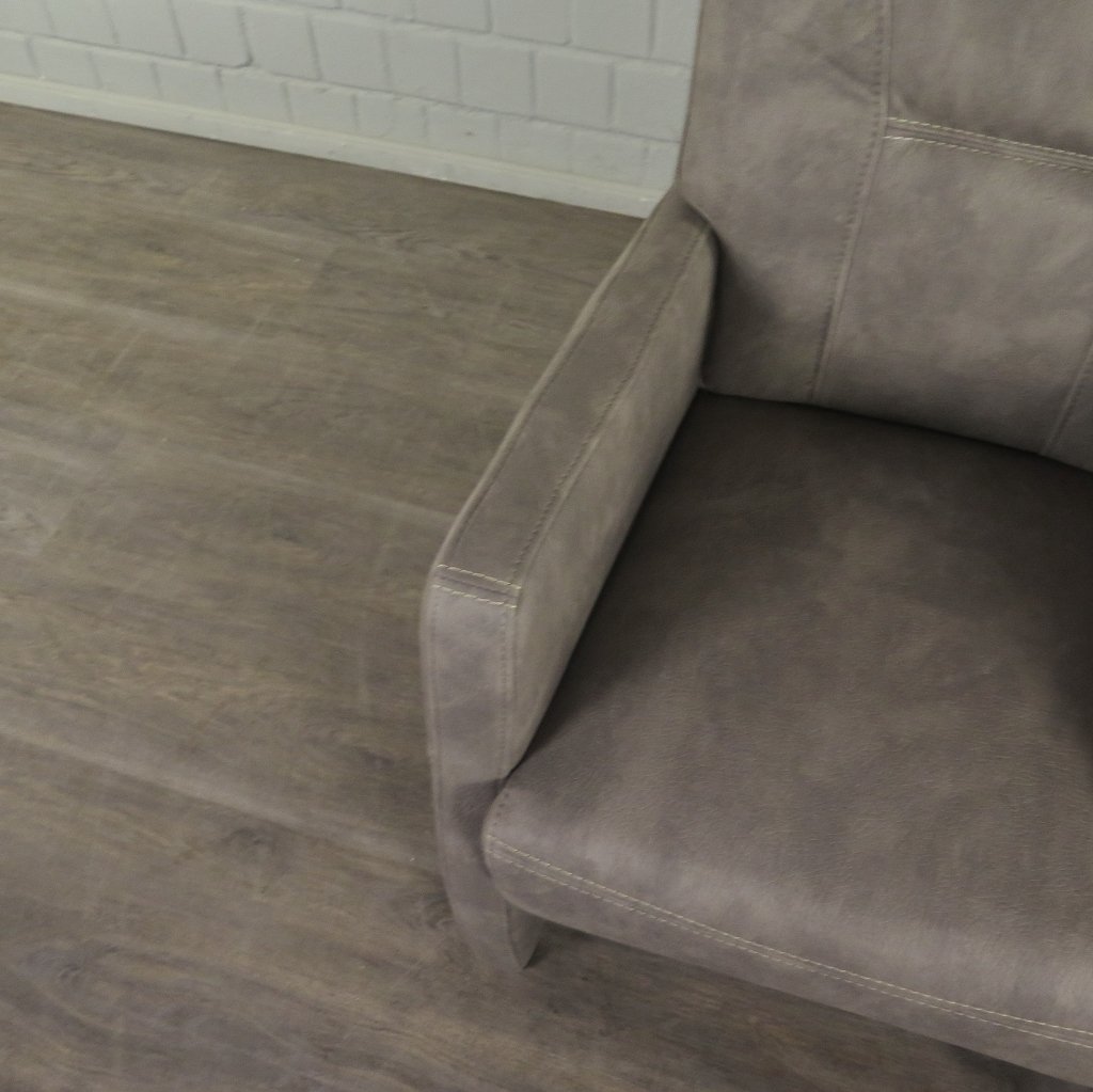 Stuhl / Sessel auf Rollen Taupe