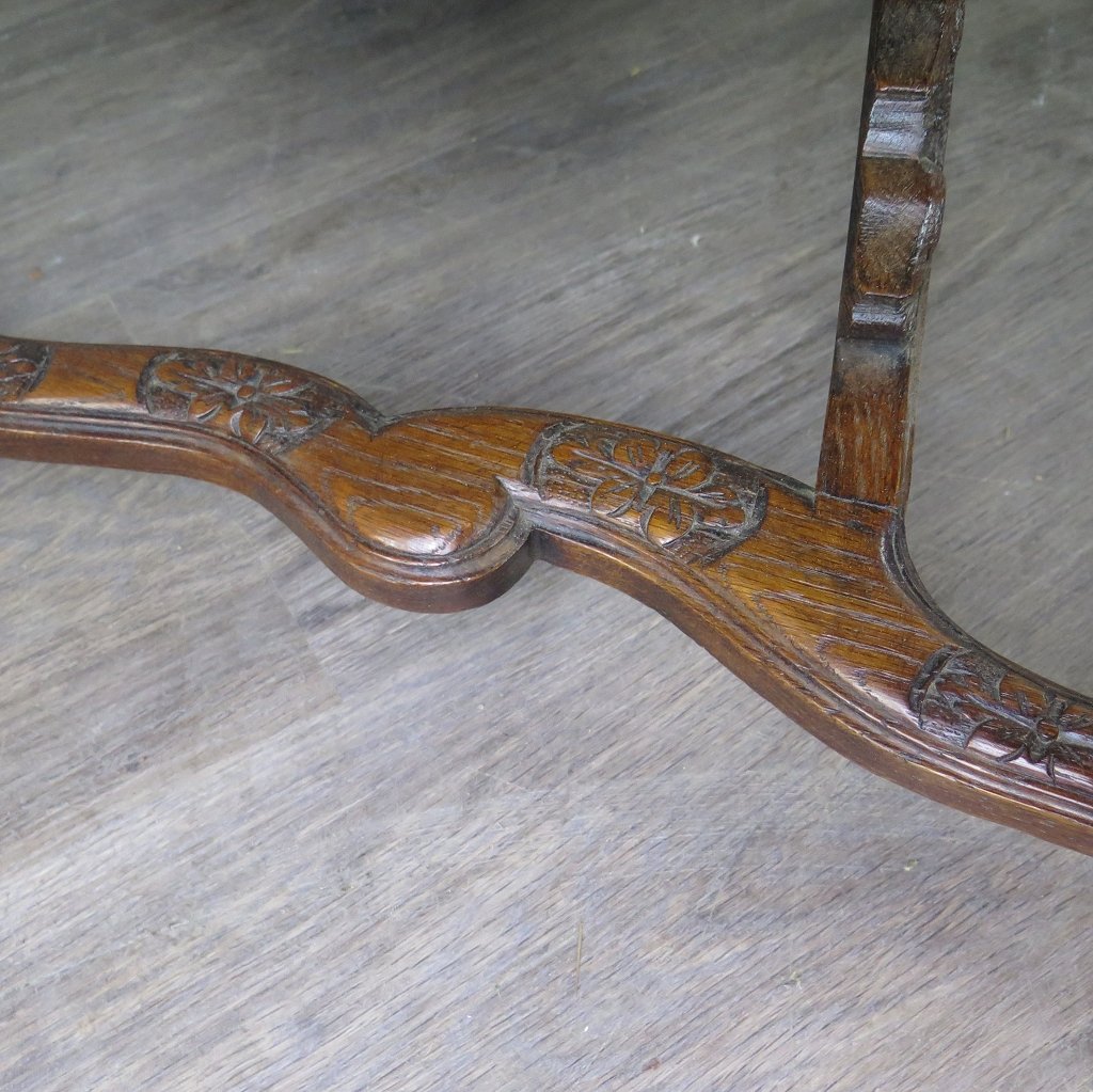 Stuhl Sessel Königssessel 1900 Eiche