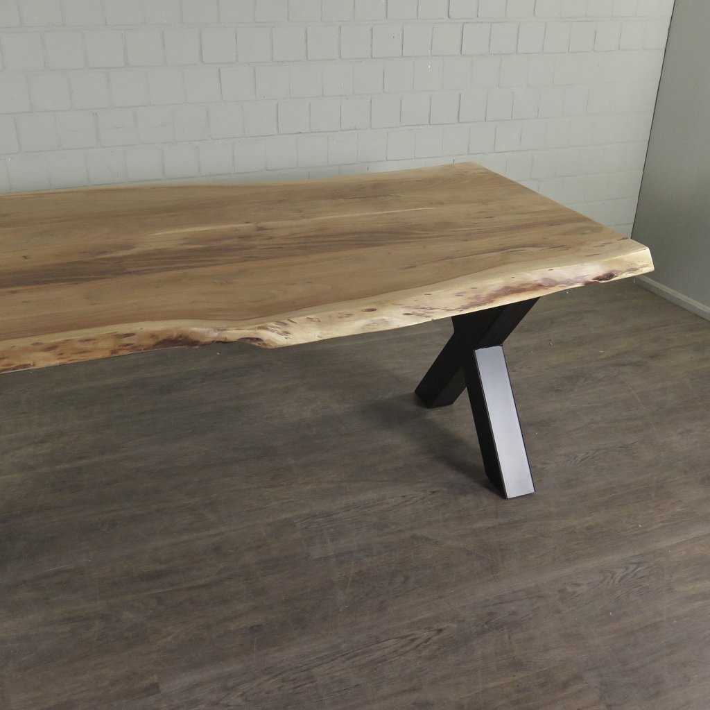 Esstisch Tisch Teakholz 2,40 m x 1,08 m