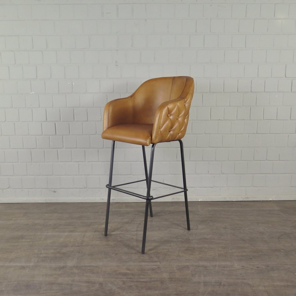 Barhocker Barstuhl Camel Leder