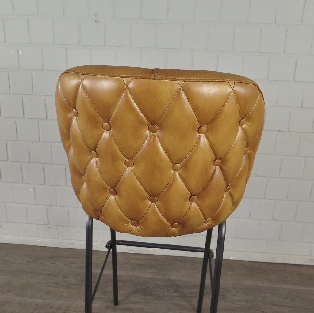 Barhocker Barstuhl Camel Leder